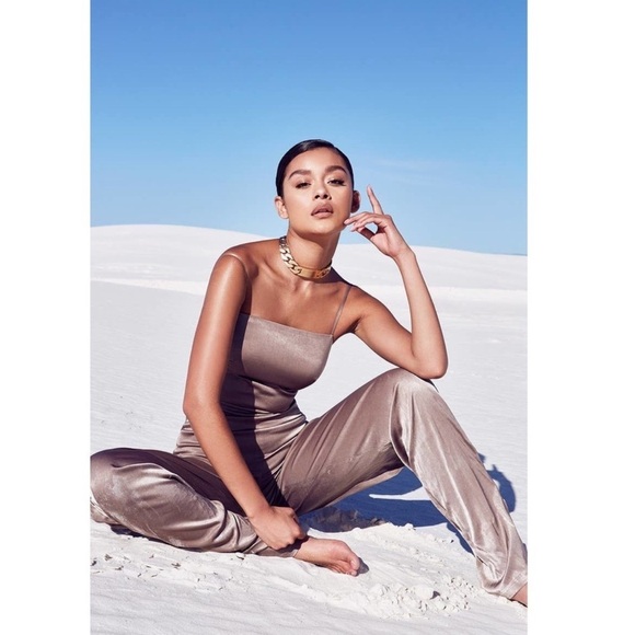 House of CB Mistress Rocks Serve It Jumpsuit - Picture 2 of 13